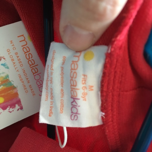 Masala Baby Girls Knit Robe - Picture 3 of 3